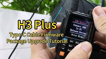 H3 Plus Typc-C Cable Firmware Package Upgrade Tutorial