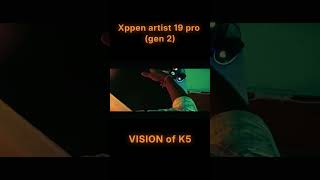 first look: xppen artist pro 19 (gen 2) #arttok #unboxing #shorts