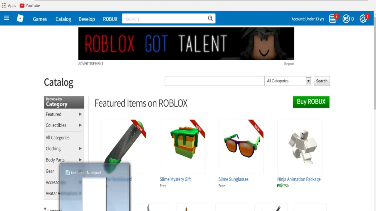 HOW TO GET FREE ROBUX *WITH PROOF* - YouTube