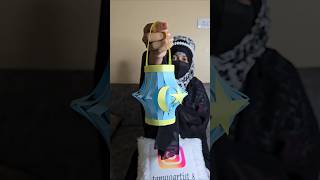 Ramadan Lantern Making With Paper  Ramadan Decoration Ideas viralshort youtubeshorts shortsfeed