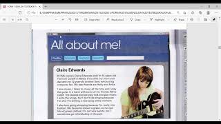 FORM 1: Writing A Personal Profile (Pulse 2 Page 18)