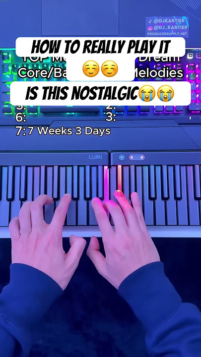 How To Play 7 Weeks 3 Days On Piano☺️☺️#piano