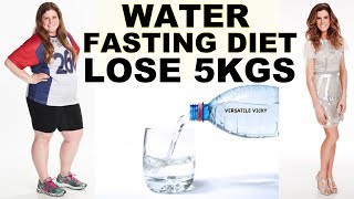 Lose 5Kg In A Week | Water Fasting Diet To Lose 5 Kgs in 7 Days