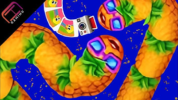 WORMS ZONE IO | PRO VS NOOB BEST KILL | BIG SNAKE SAMP WALA GAME | LEMON SNAKE CHARSI GAMING