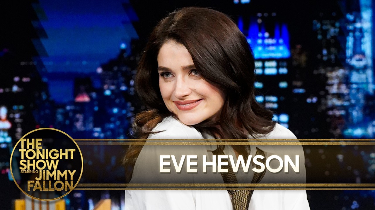 Eve Hewson Almost Slept Through Casting Call with Steven Spielberg for Disclosure Day | Tonight Show