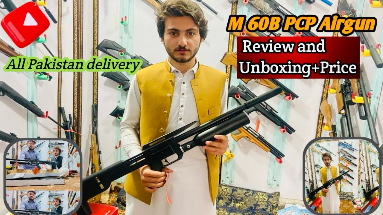 snowpeak-m60-b-air-rifle-unboxing-review-and-price-2024-youtube