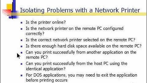 Kannan : Sharing Printers on a Network