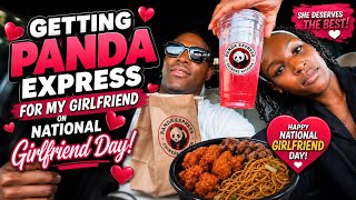 Getting Panda Express For My Girlfriend On National Girlfriend Day!❤️💕