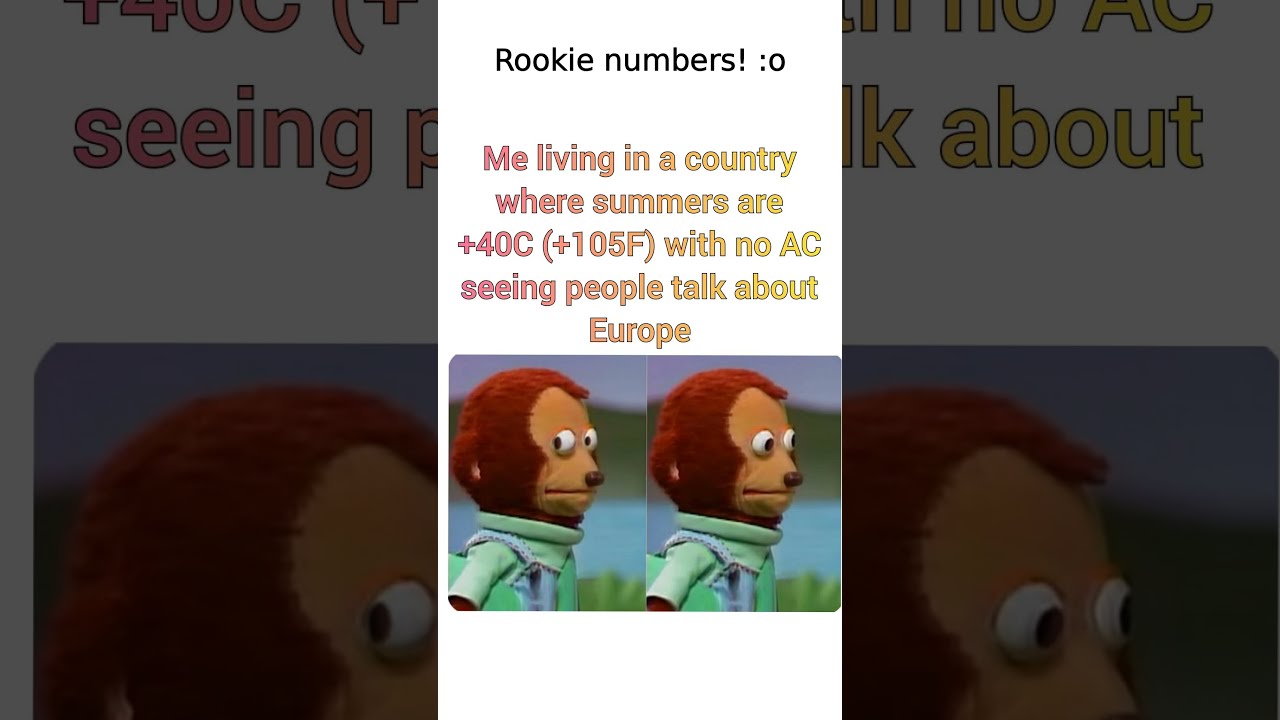 Rookie Numbers O Shorts Meme