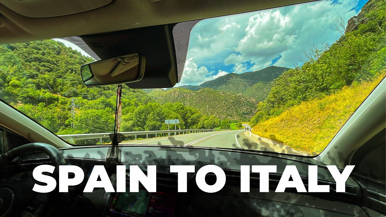 Spain, Italy and Andora, Monako in 2 days  🎒🌍Europe Travel Vlog Ep. 8