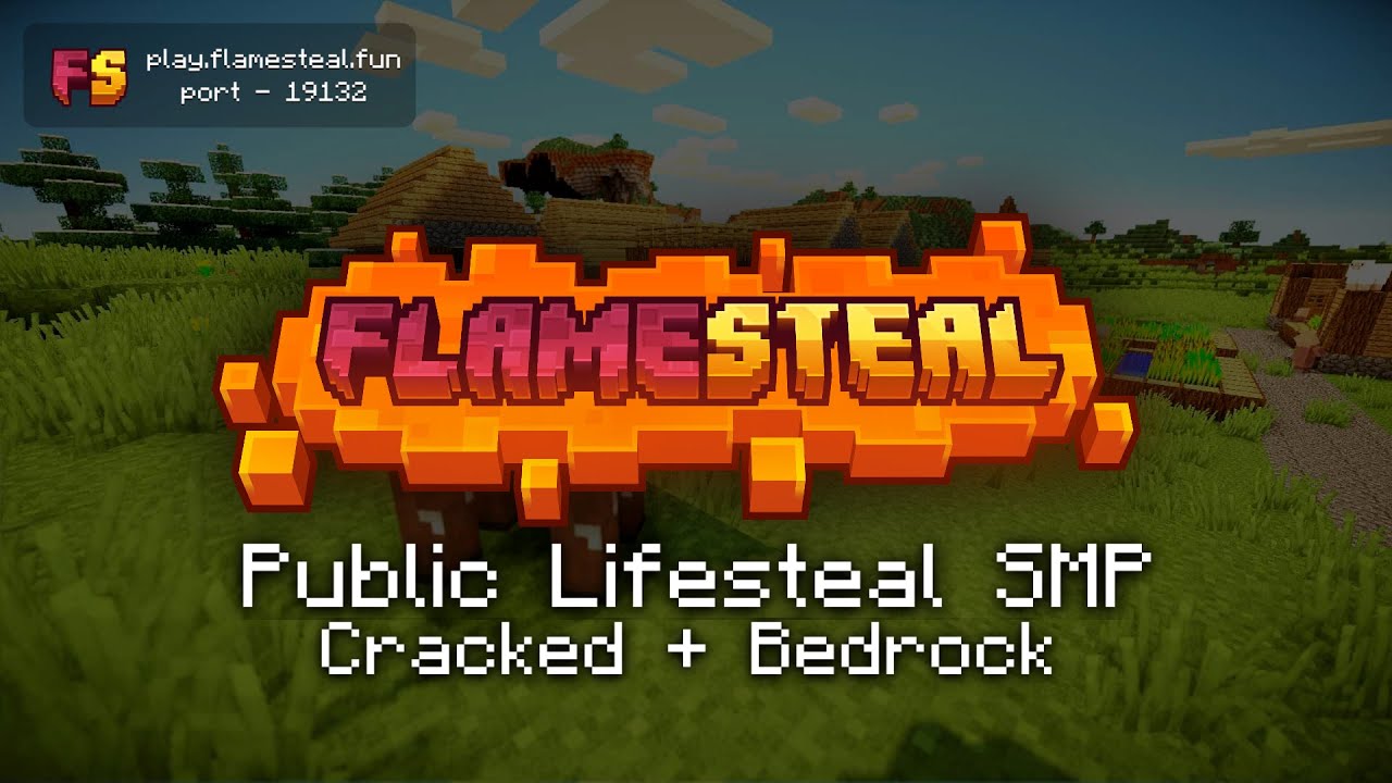 Flames Game Java Flame Steal SMP New Release! | Java + Bedrock 1.19+ - YouTube