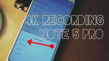 How to Enable 4K Recording on Redmi Note 5 Pro.