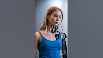 AI Beauty 🤖🍪 Robot Eats Cookie & Walks the Future Runway  #IRC #Robot #aiart #technology