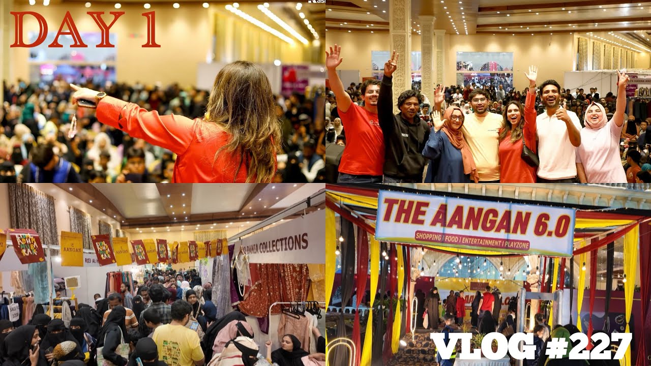 AANGAN VLOG DAY 1 ft YOU GUYS 💕🥳🙌🏻