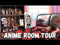 Would you sleep in my room anime room tour ft my figures