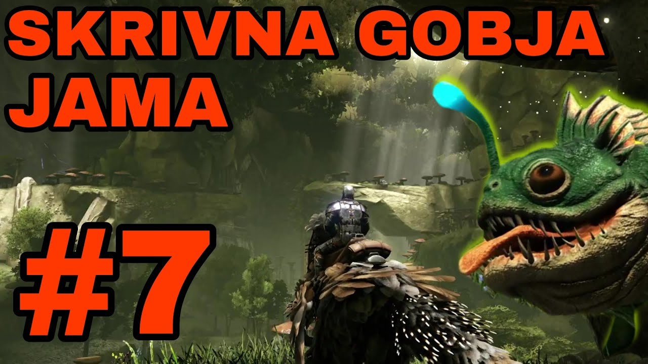 Skrivna gobja jama / #7 ARK valguero [SLO]