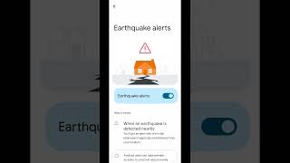 How To Enable #Earthquake Alert #android #eathquake #location #tipsandtricks screenshot 4