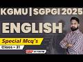 KGMU | SGPGI | RML | SSC | Nursing Officer 2026 | English Special Mcq.🔥| Class - 31