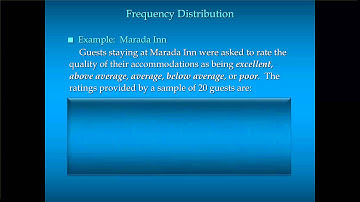 Chapter 2 Frequency distribution-Lecture