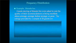 Chapter 2 Frequency distribution-Lecture