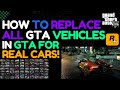 How to install real cars in gta 5  all vehicles  gta 5 car pack  tutorial