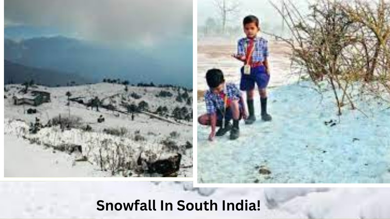 Experience Kashmir in Andhra Pradesh | It is the only place with snowfall in South India.