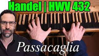 Homemade Pipe Organ | G.F.Handel HWV 432 | Passacaglia in G minor | Intervallo RAI