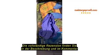 Produktbewertung by Amazon Blaue Einweghandschuhe aus Nitril, puderfrei, Größe L, Schachtel mit 100 Produktbewertung by Amazon Blaue Einweghandschuhe aus Nitril, puderfrei, Größe L, Schachtel mit 100