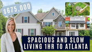 SLOW-PACED LIVING AN HOUR FROM ATLANTA | 719 Charlotte Lane Bremen, GA