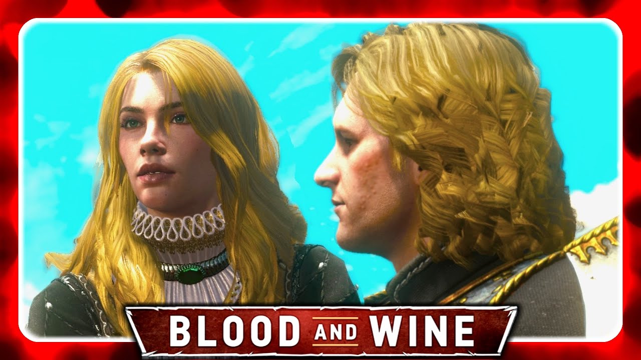 Witcher 3 🌟 Meet Vivienne and Guillaume after the Ending 🌟 Curse Transferred to Guillaume