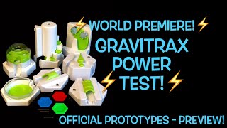 ⚡️Gravitrax Power⚡️ Test! World Premiere!! Official prototypes - preview!⚡️