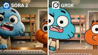 Two Ai Models Tried To Recreate Gumball And One Result Was Actually Terrifying.