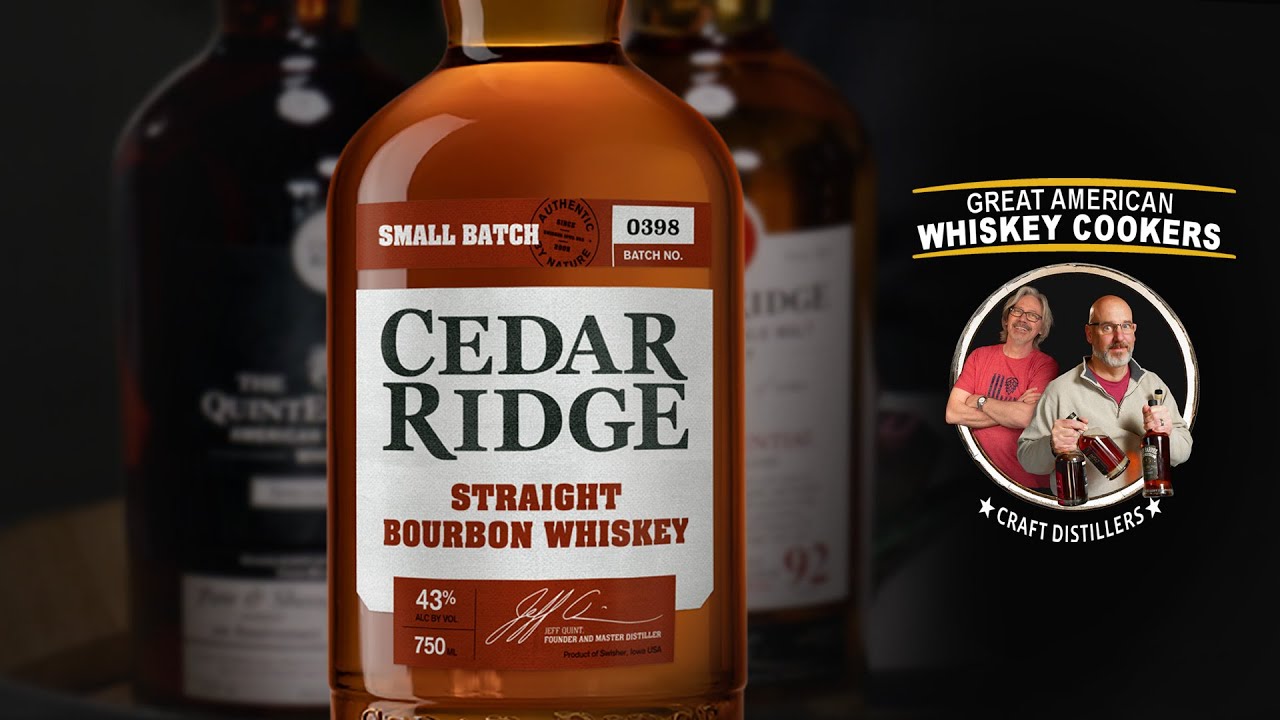 Cedar Ridge Distillery - Promo "Tasting of flagship Bourbon whiskey"