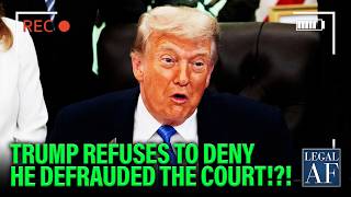 Trump in TAILSPIN and REFUSES to Comply with “FRAUD ON THE COURT” Order!!!