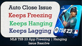 How to Fix MLB TSB 23  Auto Close | Keeps Hanging | Keeps Freezing Issue Solve in Android screenshot 3