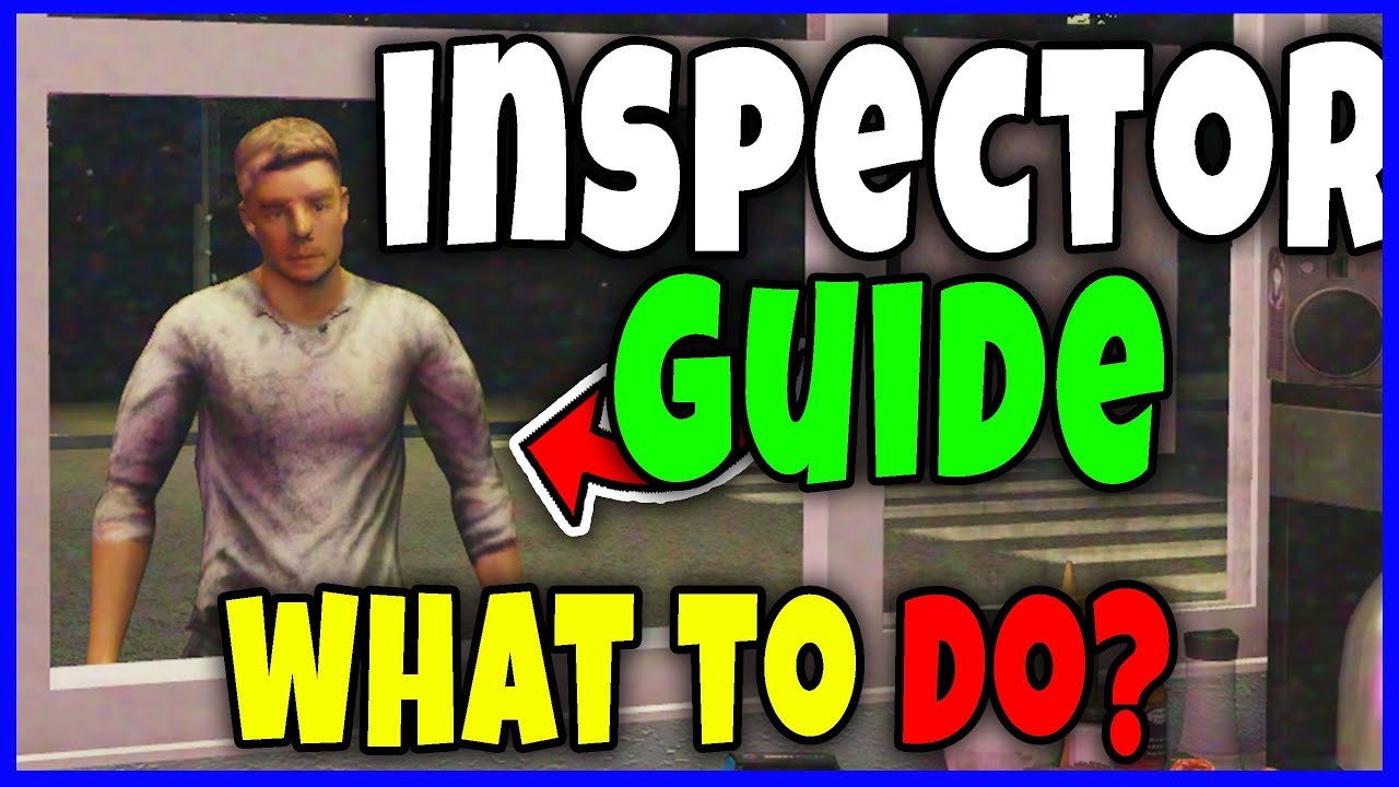INSPECTOR FULL GUIDE - WHAT TO DO in SCARY SHAWARMA KIOSK THE ANOMALY Roblox