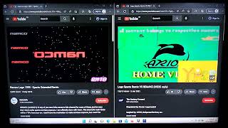 Namco Logo 1995 & Logo V5 REMAKE (IVE135 Style) Sparta Remix Comparison