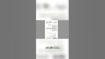 Tampa Bay Speed Networking: Best Event Ever! #shorts