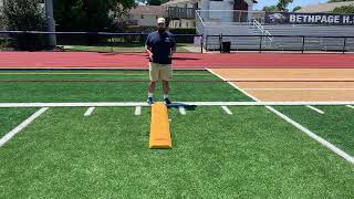 Offensive Line - Duck Walk - Drive phase of run blocks