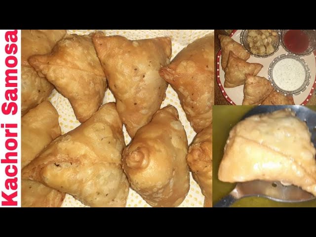Kachori Samosa Recipe | Aloo Kachori Samosa | Potato Stuffed Kachori Samosa Kachori Samosa Recipe | Aloo Kachori Samosa | Potato Stuffed Kachori Samosa
