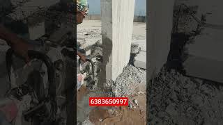 #👌Rcc wall cutting👌#