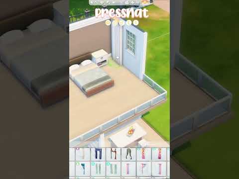 Casinha Completa | The Sims 4: Speed Build #shorts