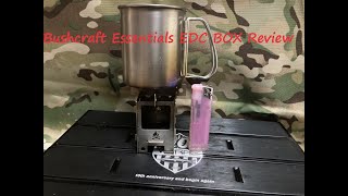 世界最小ストーブ　Bushcraft Essentials EDCBox 紹介/ Outdoor Pocket Micro Stove EDCBox by Bushbox Review