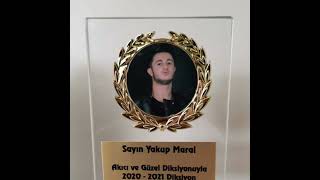 Yakup maral diksiyon ödülü kazananı Resimi