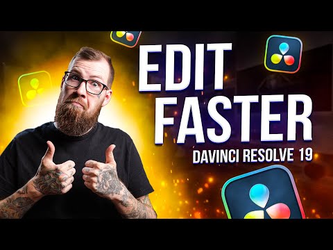 How To Edit FASTER With The NEW Transcribe Tool In DaVinci Resolve 19!