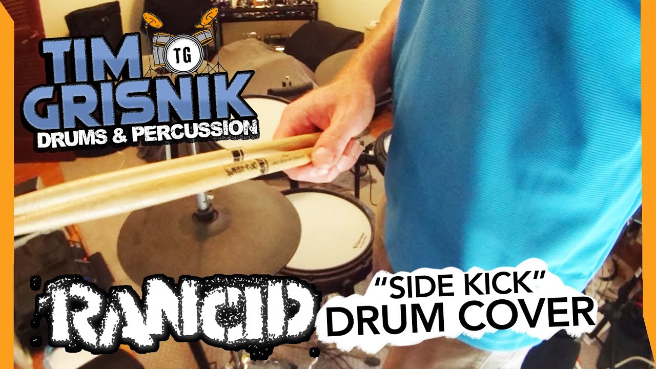 Rancid Side Kick (drum cover) YouTube