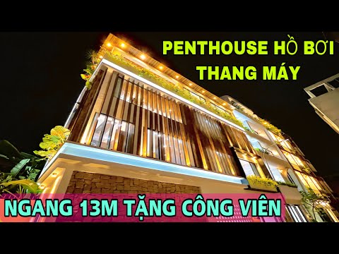 Video Ôi là trời căn VILLA MINI PHỐ NGANG 13M đẳng cấp tặng... - youtube