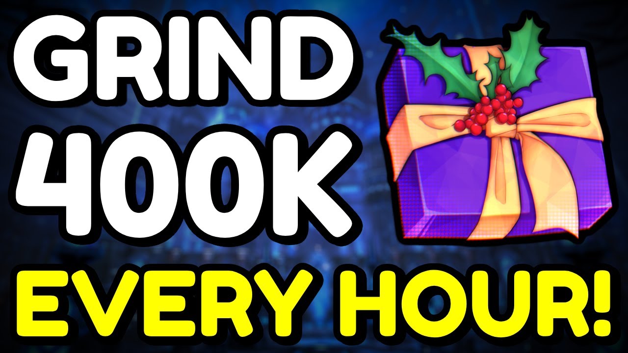 *БЕЗУМНЫЙ* Способ получения зимних подарков со скоростью 400 000 в час! | Обновление Anime Vangua...