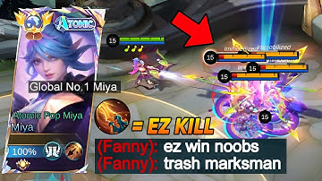 WTF DAMAGE...☠️ THIS MIYA NEW 1 HIT BUILD 2024 IS BROKEN!! (AUTO WIN STREAK)