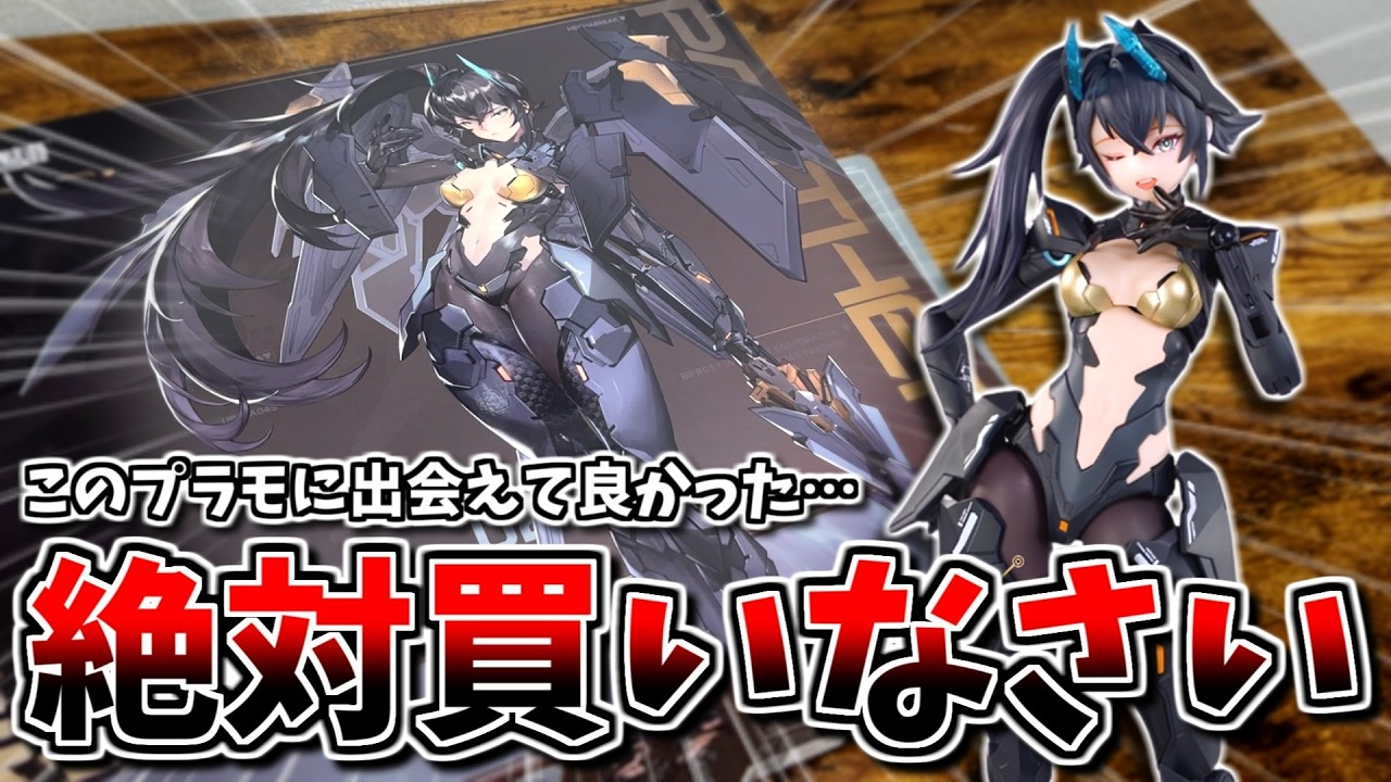 【新作レビュー】初心者にもオススメの傑作中華プラモ！『黒豹／パンサー』素組レビューです！【美少女プラモ】